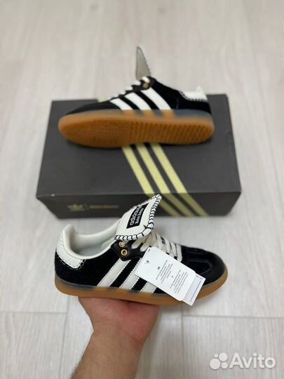 Кроссовки Adidas Samba Wales Bonner Pony Black