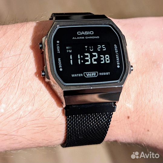 Оригинальные часы Casio Vintage A-168wemb-1B