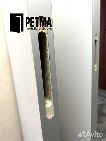 Скрытые двери под покраску