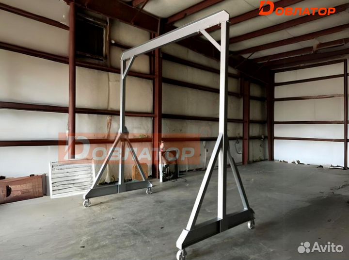 Козловой кран мпу на колесах усиленный