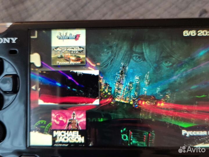 Sony PSP slim +32гб игр