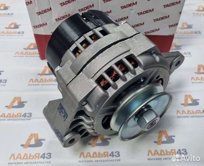 Генератор ваз 21214 (нива) кзатэ 80А,110А,140А