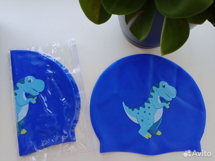 Шапочка для плавания детская 22*19 см силикон