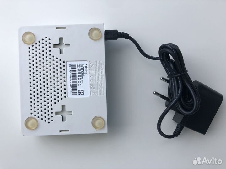 Wi-Fi роутер Mikrotik hAP lite White