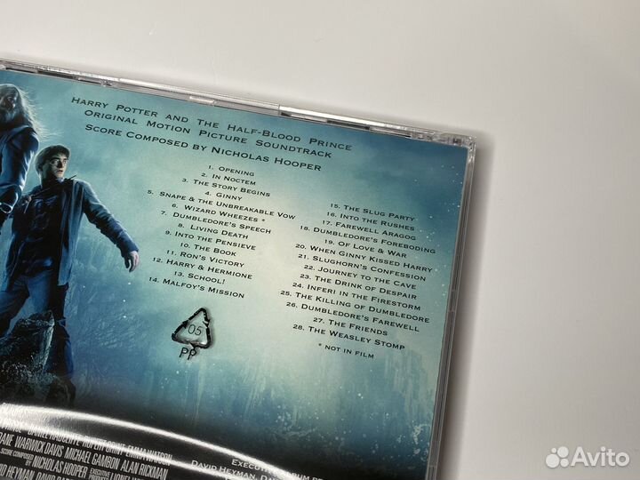 Harry Potter And The Half-Blood Prince OST CD