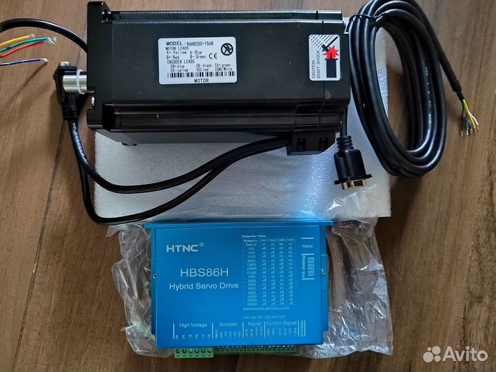 Шаговый двигатель с энкодером