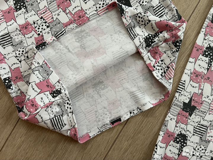 Детская пижама для девочки размер 134-140