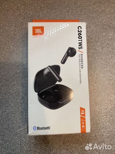 Беспроводные наушники JBL С260 TWS Global, черные