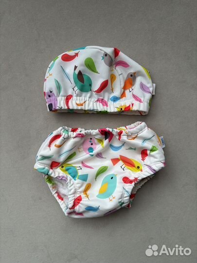 Детский набор для плавания - шапочка и трусы