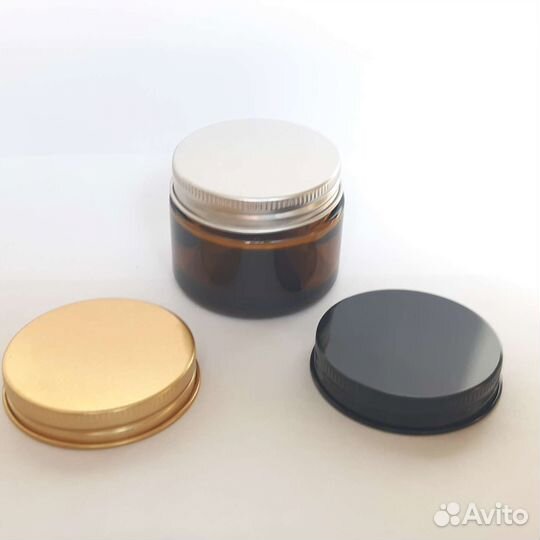 Янтарные баночки 50 мл