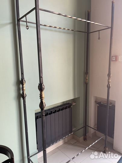 Стеллаж кованный