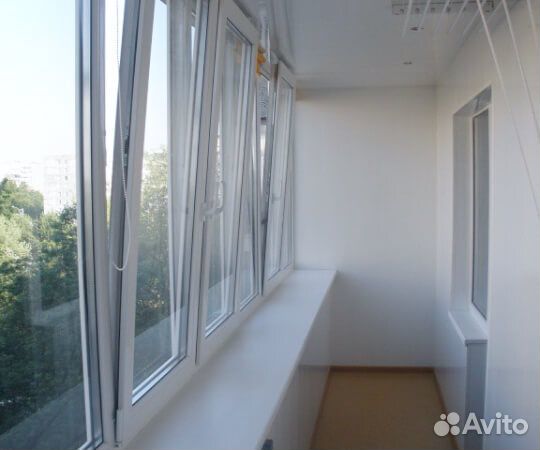 Окна на балкон в Раевской
