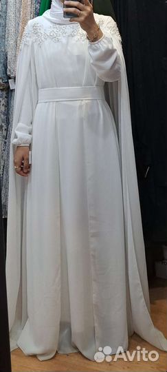 Белое платье для никаха