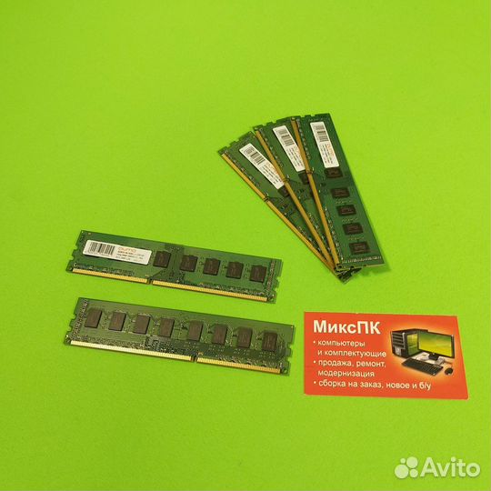 Модули памяти ddr3 8gb, 1600, qumo
