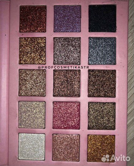 Супер-шиммерные пигментированные тени