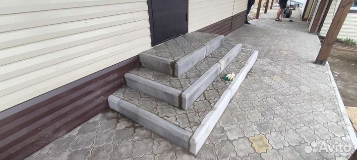 Укладка тротуарной плитки брусчатки