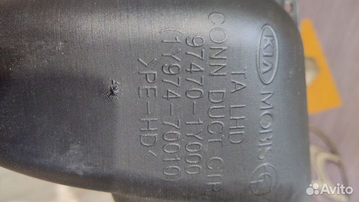 Воздуховод отопителя печки Kia picanto 2