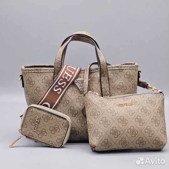 Сумка guess latona mini 3в1 через плечо