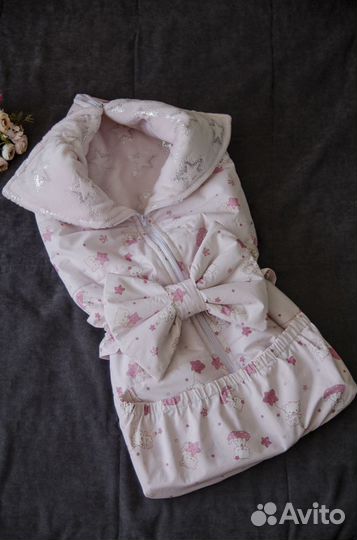 Конверт на выписку трансформер, + подушечка