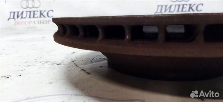 Диск тормозной передний вентилируемый Audi Q7 200