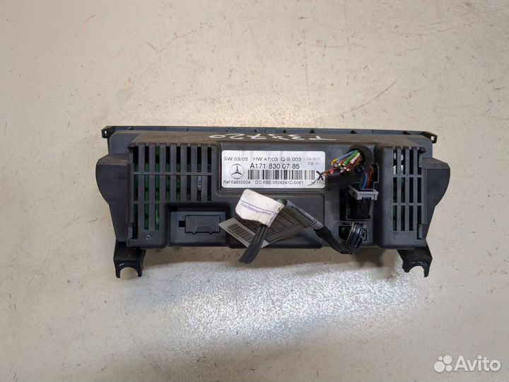 Переключатель отопителя Mercedes SLK R171, 2005