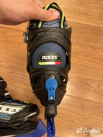 Коньки детские раздвижные