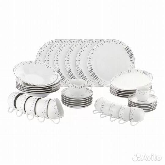 Столовый сервиз Kasanova Pixel 42 предмета