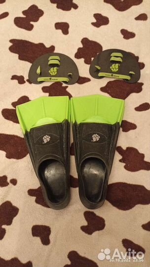 Ласты и лопатки mad wave