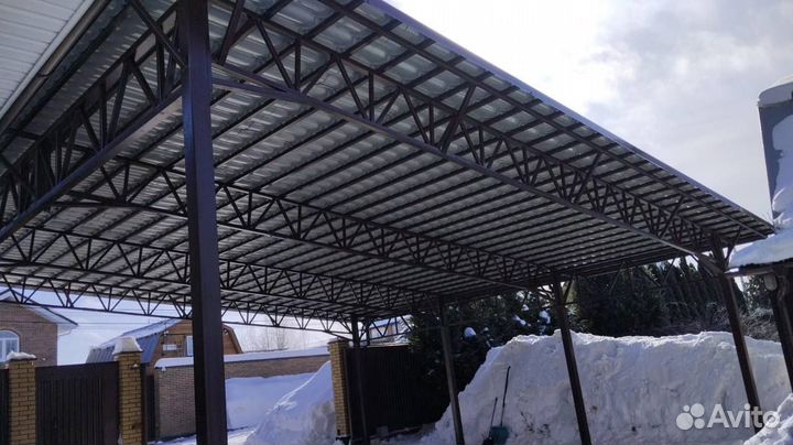 Навес для автомобиля