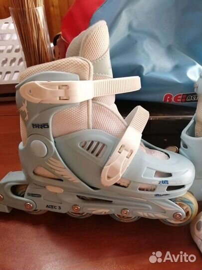 Роликовые коньки детские раздвижные