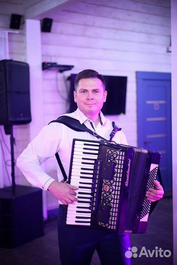 Аккордеонист Баянист Гармонист Ведущий на свадьбу