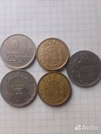 Монеты Испании