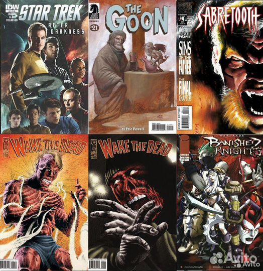 Комиксы на английском. синглы