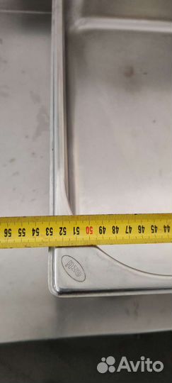 Гастроемкость 2/1 нерж