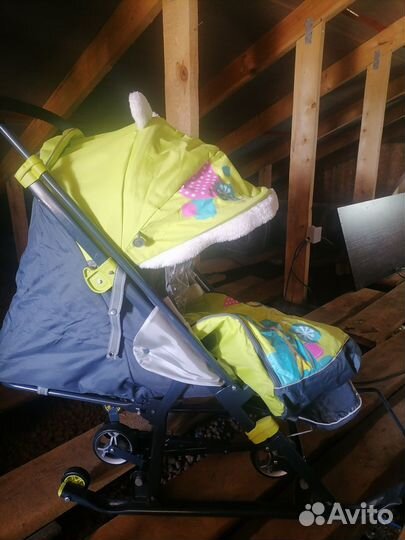 Детские санки коляска