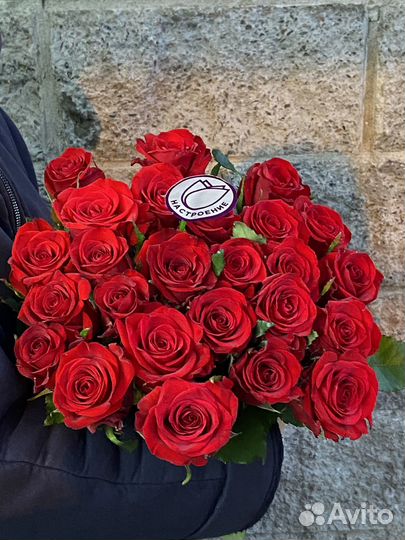 Букет Роз 35шт 70см