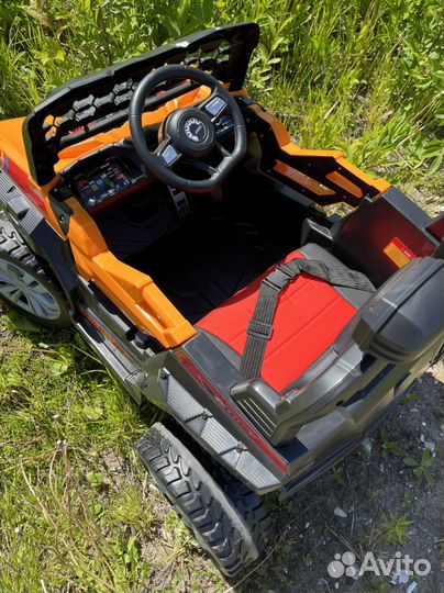 Детский электромобиль багги HSD 800 mini оранж