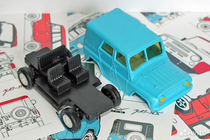 УАЗ-469. Игрушка автомобиль 