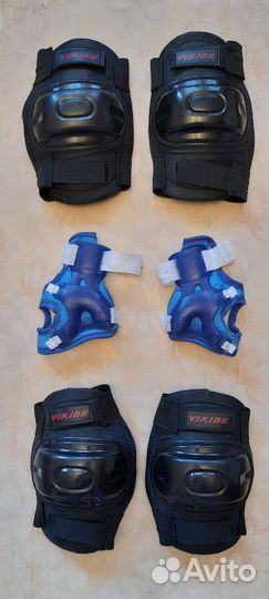 Ролики, коньки. Р33,36,37,39, защита