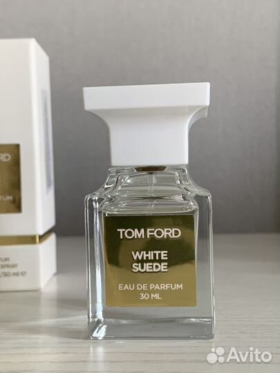 Tom Ford white suede