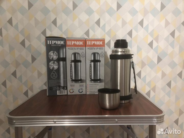 Термос 1 литр Новый