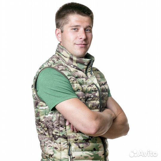 Tramp жилет утепленный Urban (мультикам) / M