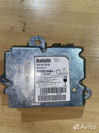 Блок управления срс SRS Renault Megane 2