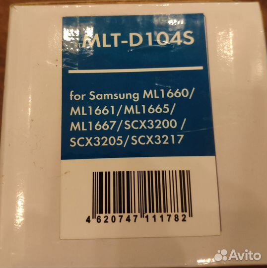 Картридж samsung mlt d104s