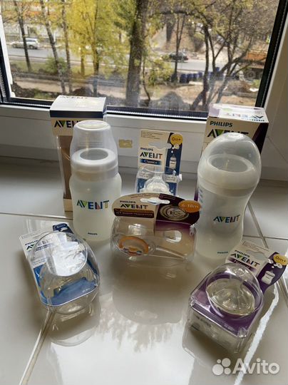 Соски для бутылочек Avent