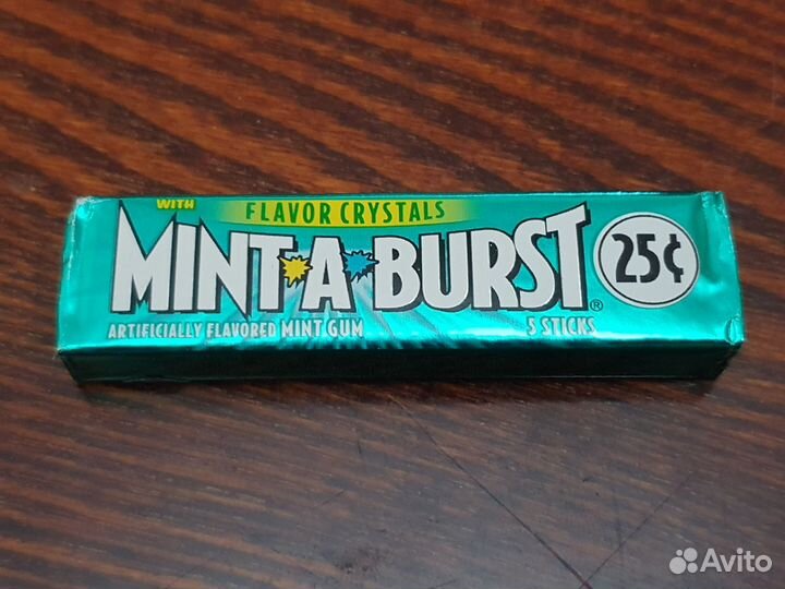 Жвачка Mint-A-Burst оригинал 1998 год