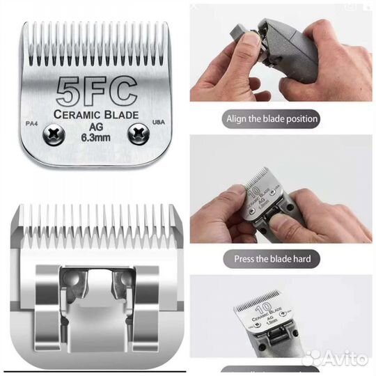 Проф. Грум. ножницы. Лезвия. Наборы