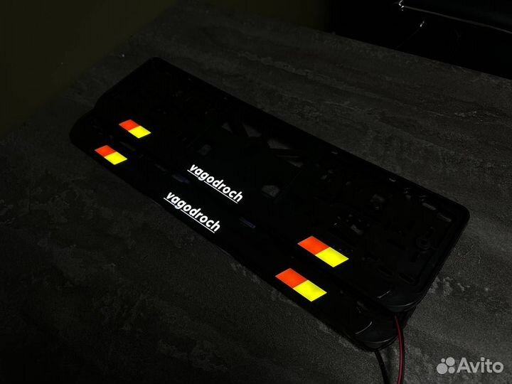 LED рамка номера с вашим дизайном