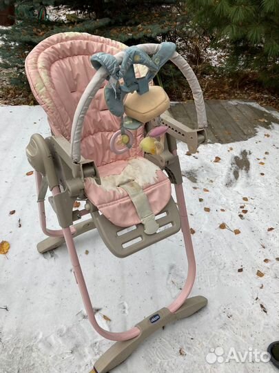 Стульчик для кормления Chicco polly magic