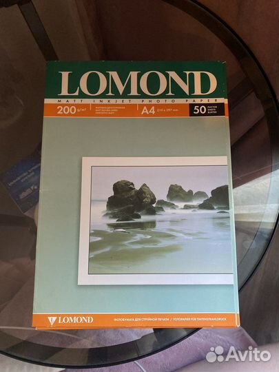 Фотобумага lomond